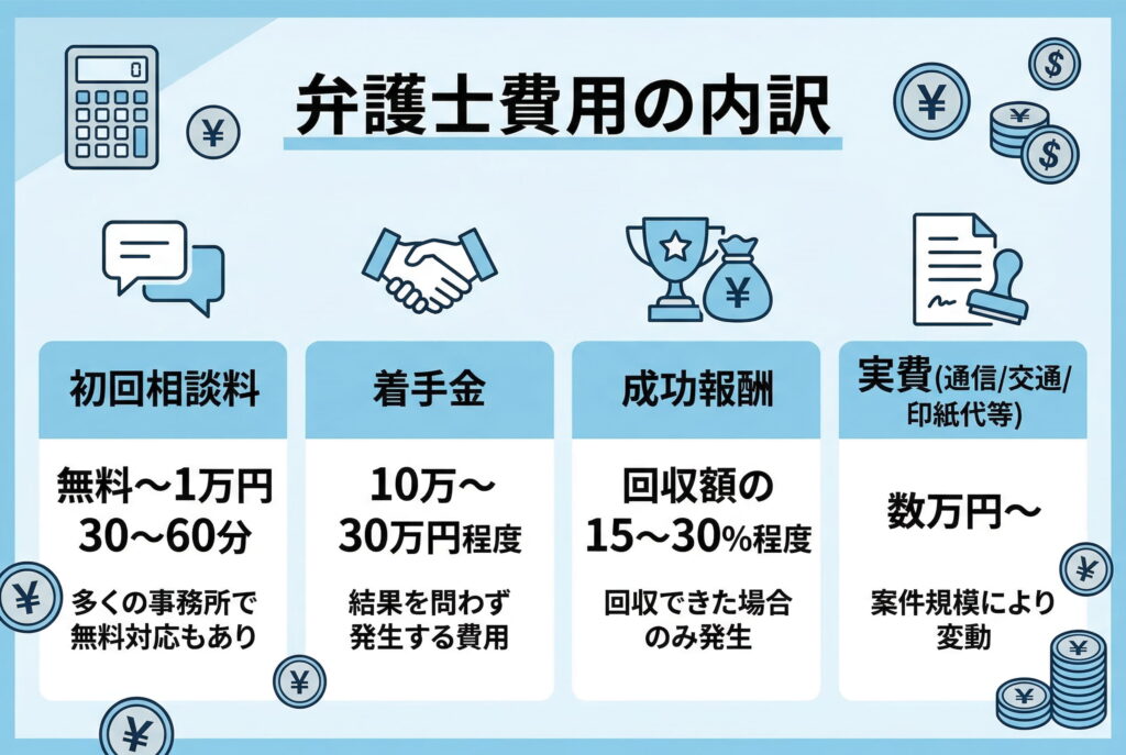 仮想通貨詐欺の弁護士費用を徹底解説（相場・後払い・分割払い）