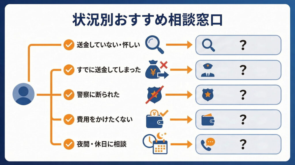 「自分に合った」相談窓口の選び方
