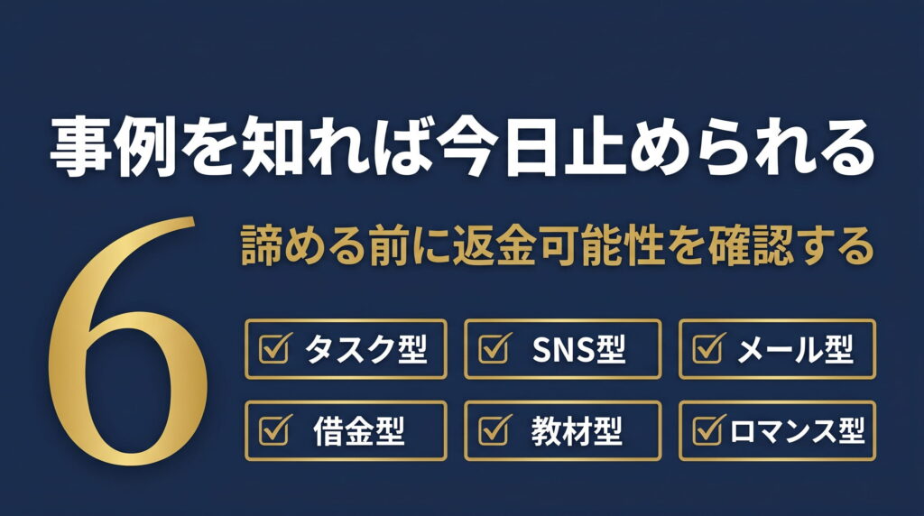 まとめ｜副業詐欺の事例を知れば今日止められる