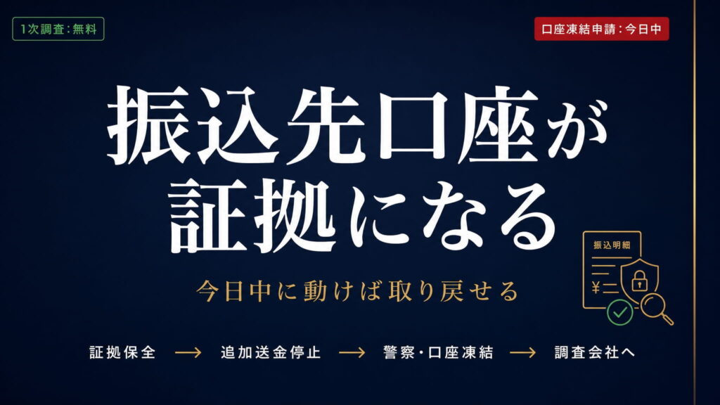 まとめ｜FX投資詐欺は今日から動こう