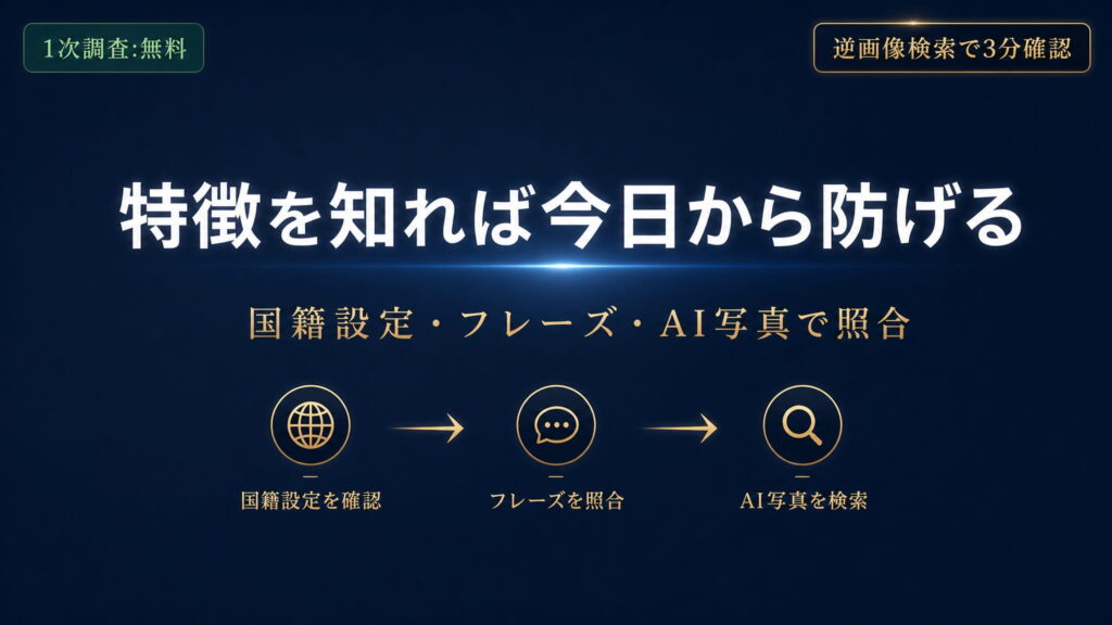 まとめ｜ロマンス詐欺の特徴を知れば今日から防げる