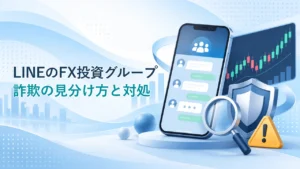 LINEのFX投資グループは詐欺？見分け方・出金できない時の対処【2026年】
