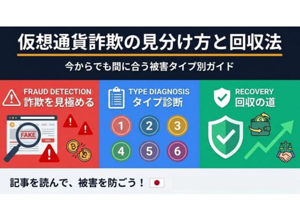 仮想通貨詐欺の見分け方と回収法｜今からでも間に合う被害タイプ別ガイド