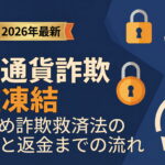 仮想通貨詐欺で口座凍結できる？振り込め詐欺救済法の使い方と返金までの流れ