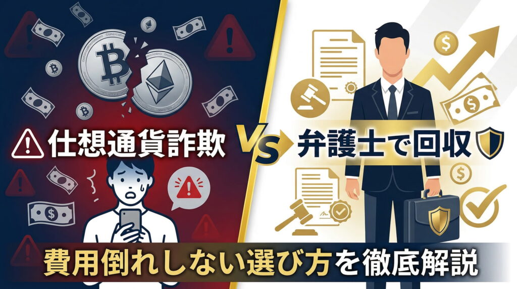仮想通貨詐欺と弁護士｜費用倒れしない選び方と被害回収の現実を徹底解説