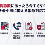仮想通貨詐欺にあったら今すぐやること｜被害を最小限に抑える緊急対応フロー