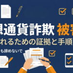 仮想通貨詐欺で被害届は受理される？必要な証拠と手順を解説