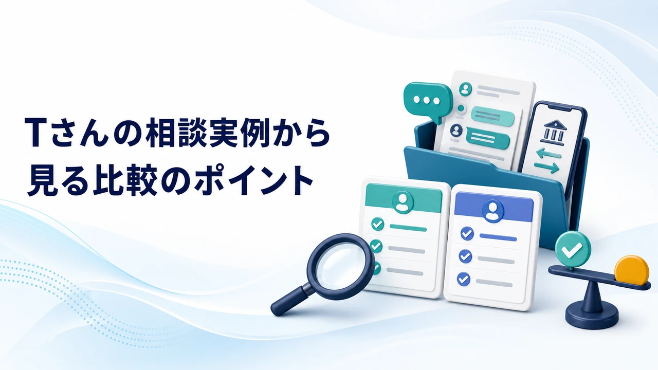 Tさんの相談実例から見る比較のポイント