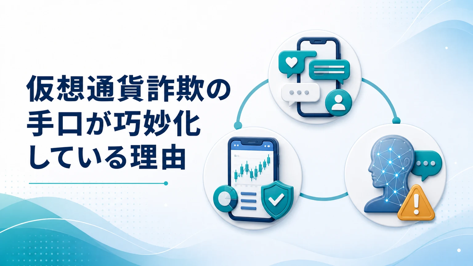 仮想通貨詐欺の手口が巧妙化している理由