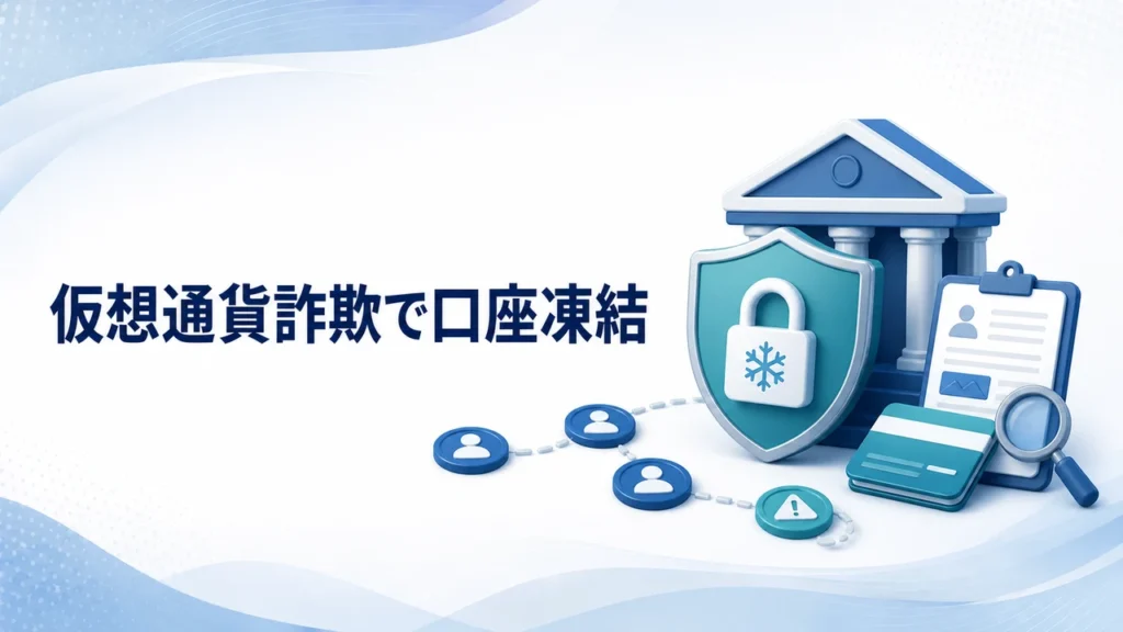 仮想通貨詐欺で口座凍結できる？銀行振込・救済法・返金申請の流れ