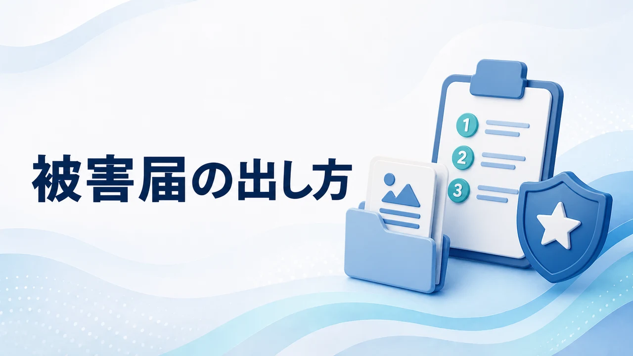 仮想通貨詐欺の被害届の出し方