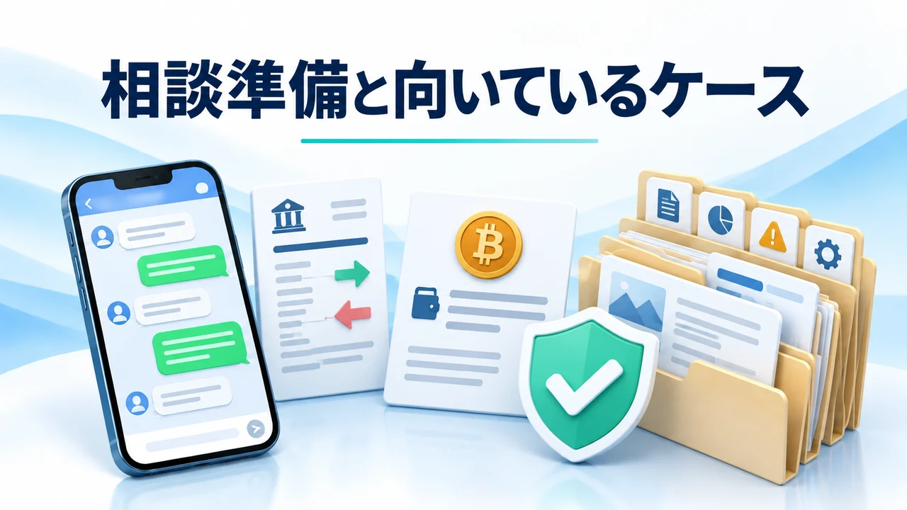 クリアパス調査会社への相談準備と向いているケース