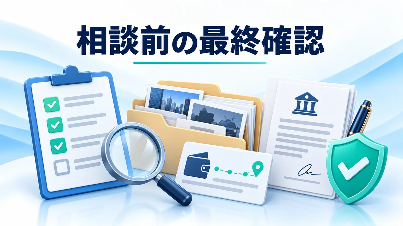 クリアパス調査会社へ相談する前の最終確認