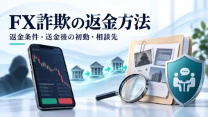 FX詐欺の返金方法｜可能性を左右する条件・送金後の初動