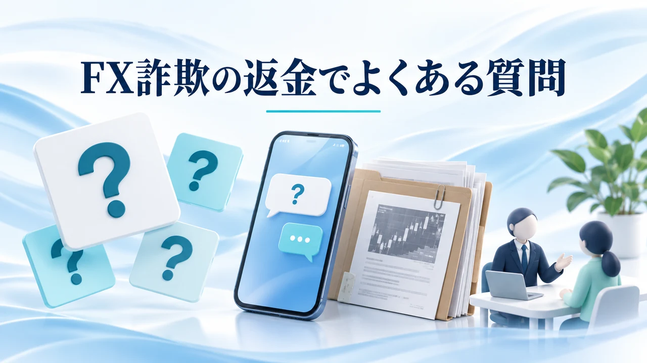 FX詐欺の返金でよくある質問