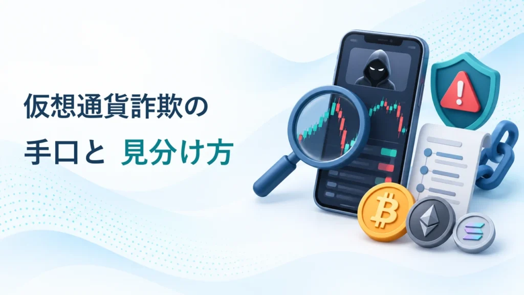 仮想通貨詐欺の手口と見分け方｜確認すべき7つのチェックポイント