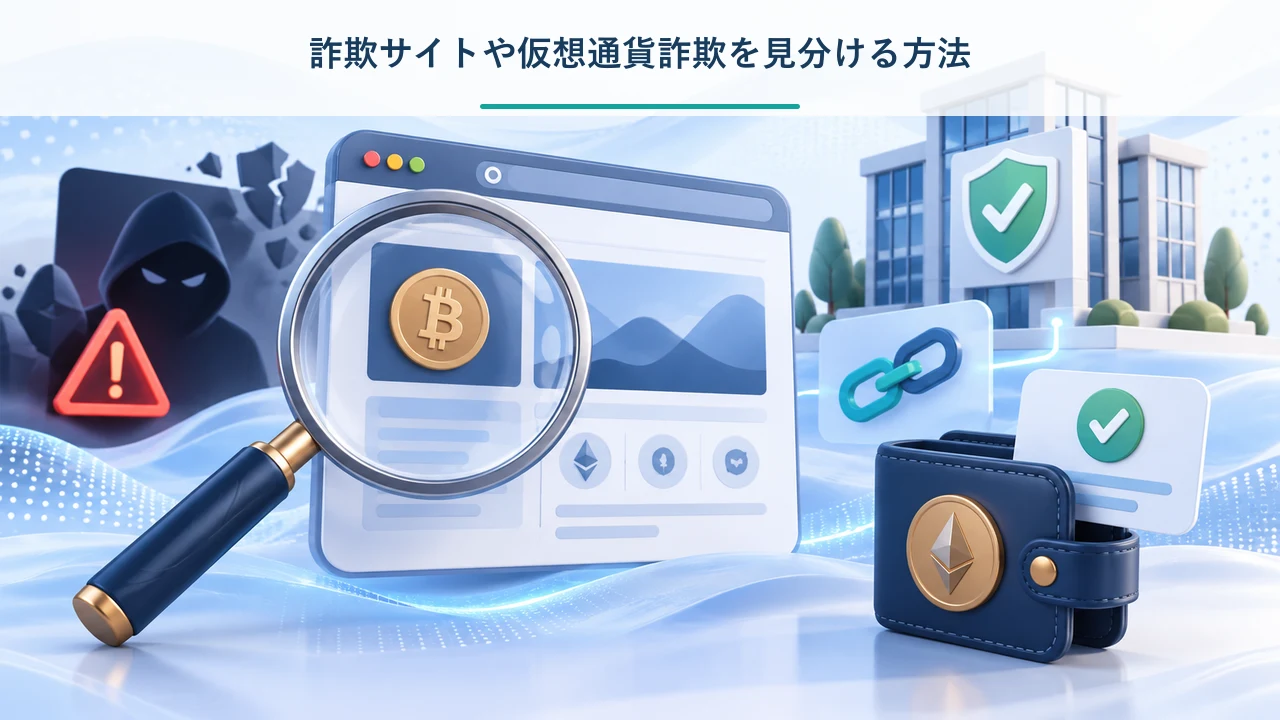 詐欺サイトや仮想通貨詐欺を見分ける方法