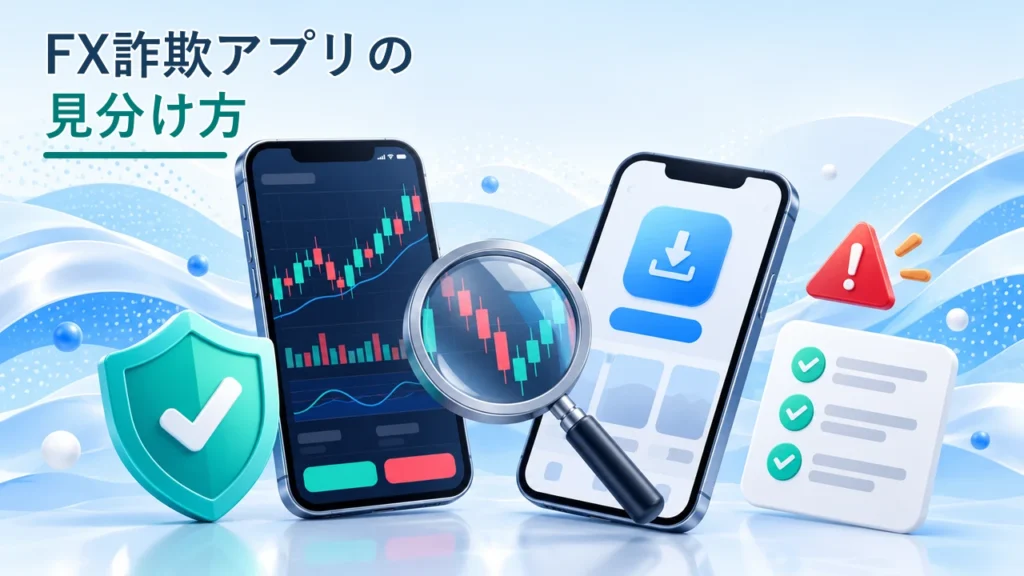 FX詐欺アプリの見分け方｜iPhone・Androidの確認と入金後の対処【2026年】