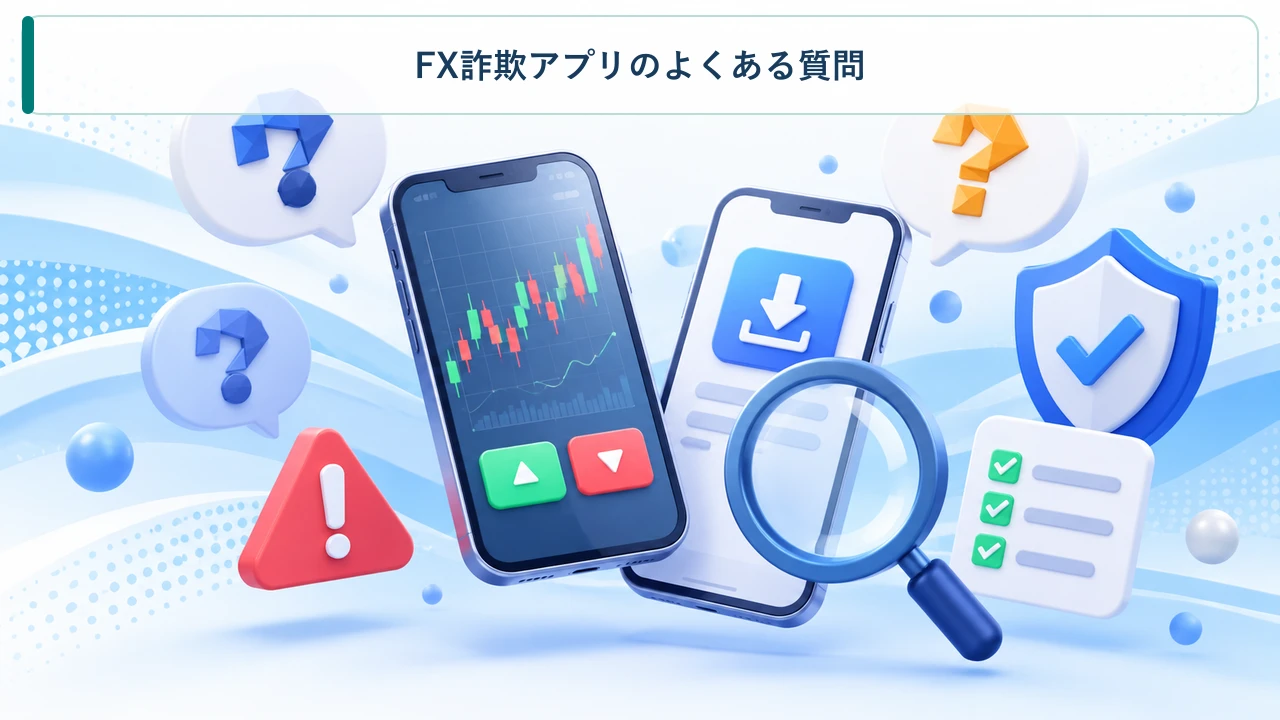 FX詐欺アプリのよくある質問