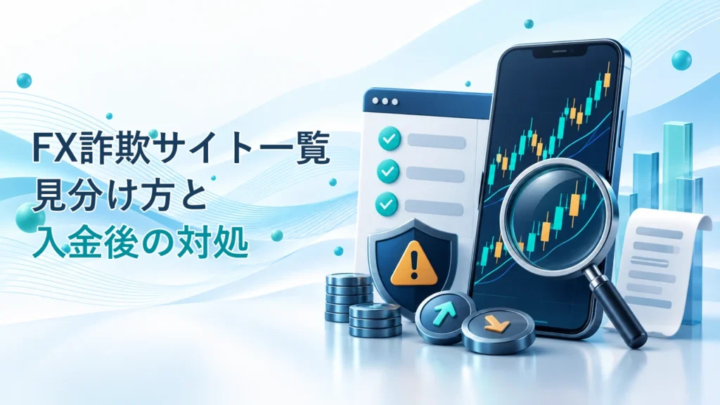 FX詐欺サイト一覧｜見分け方・金融庁リスト確認と入金後の対処【2026年】