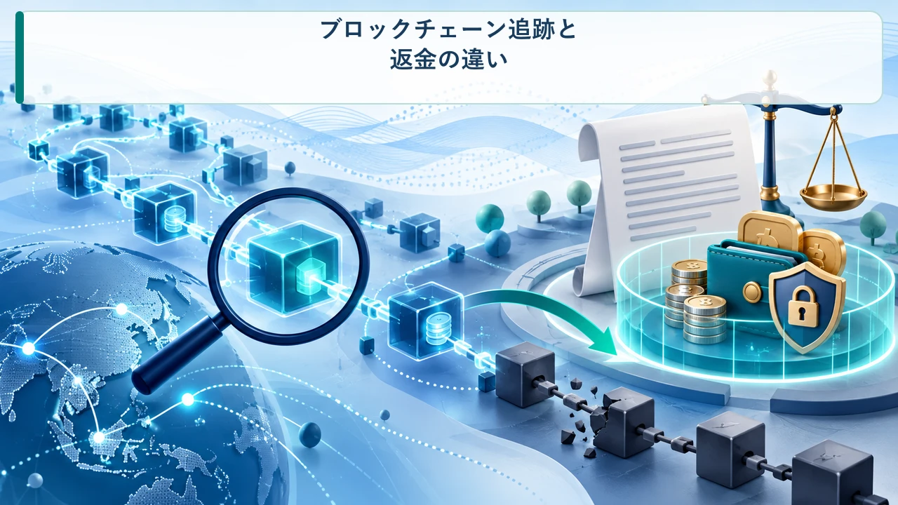 ブロックチェーン追跡と返金の違い